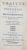 TRAITES DE LA POSSESION ET DE LA PRESCRIPTION par M. POTHIER , TOME SECOND , 1772