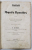TRATAT DE MORALA PRACTICA COMPUS DIN ISTORII SI MAXIME MORALE , tradusa de G. IOANID , 1859 , TEXT IN ROMANA CU ALFABET DE TRANZITIE