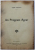 UN PROGRAM AGRAR de CONST. GAROFILD , 1923