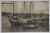 VAS ANCORAT SI BARCA CU TURISTI LANGA DIGUL DIN MANGALIA , CARTE POSTALA ILUSTRATA , 1935
