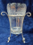 VAZA DIN CRISTAL IN MONTURA DIN METAL ARGINTAT, MARCAT 'AK &amp; Cie', AUSTRIA, cca 1900