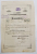 VIENA , ACTIUNE DE 200 GULDENI , TEXT IN LB. GERMANA CU CARACTERE GOTICE , 1862