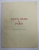 VIEUX MURS DE PARIS-  10 DESSINS ORIGINAUX D 'IRINA ZURKINDEN , 1939, COPERTA CU PETE SI HALOURI DE APA *