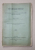 VOCABULAR BOTANIC CUPRINDEND NUMIRILE SCIINTIFICE SI POPULARE ALE PLANTELOR de ZACH. C. PANTU , 1902 , DEDICATIE *