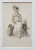 WALKING DRESS , DOAMNA CU ROCHIE , PALARIE SI UMBRELUTA , GRAVURA COLORATA MANUAL , DATATA 1819