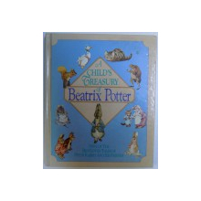 A CHILD 'S TREASURY OF BEATRIX POTTER  - NINE OF THE BEST - LOVED TALES OF PETER RABBIT AND HIS FRIENDS , 1987