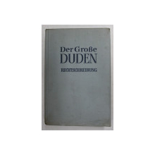DER GROSE DUDEN - RECHTSCHREIBUNG , BAND I , 1967