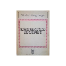 DIMENSIUNI MODALE de WILHELM GEORG BERGER , 1979