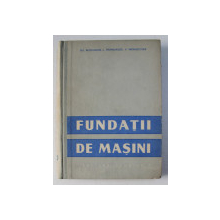 FUNDATII DE MASINI de GH. BUZDUGAN ...V . WERMESCHER , 1958