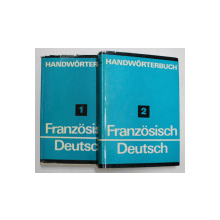HANDWORTERBUCH - FRANZOSISCH - DEUTSCH von ARIBERT SCHLEGELMILCH , 2 VOLUME , 1985