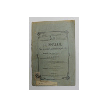 JURNALUL SOCIETATII CENTRALE AGRICOLE , ANUL XIII , NR. 5 , 1 MARTIE 1906