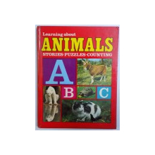LEARNING ABOUT ANIMALS - STORIES , PUZZLES , COUNTING , 1972