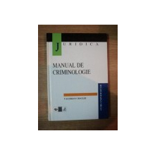 MANUAL DE CRIMINOLOGIE de VALERIAN CIOCLEI , 1998