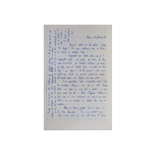 OTILIA CAZIMIR - SCRISOARE SEMNATA OLOGRAF , EXPEDIATA DIN IASI , LA 20 FEBRUARIE 1962