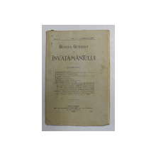 REVISTA GENERALA A  INVATAMANTULUI , ANUL V , NR. 5 , 1 DECEMBRIE 1909
