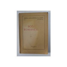 SCOALA ROMANEASCA , BULETIN OFICIAL AL MINISTERULUI CULTURII NATIONALE SI AL CULTELOR , NR. 7 , OCTOMBRIE , 1942
