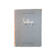 SOLFEGII, VOL. II de VICTOR IUSCEANU, 1966