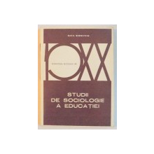 STUDII DE SOCIOLOGIE A EDUCATIEI de BASIL BERNSTEIN , 1978