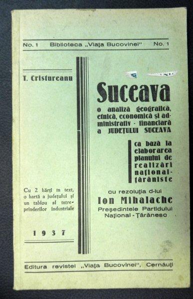  ANALIZA GEOGRAFICA  ETNICA  ECONOMICA SI ADMINISTRATIV FINANCIARA A JUDETULUI SUCEAVA - T. CRISTUREANU 