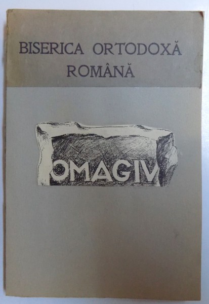 " BISERICA ORTODOXA ROMANA " ANUL XLIX , NR. 6 - 7 - 8 ,  IUNIE - IULIE  - AUGUST , 1931 - OMAGIU LUI NICOLAE IORGA , 1931
