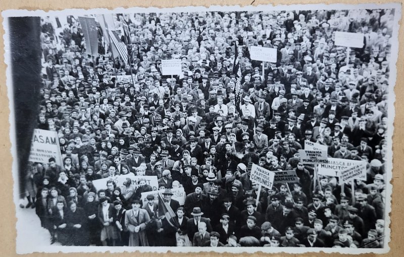 1 MAI 1945  , MITING LA CRAIOVA , FOTOGRAFIE