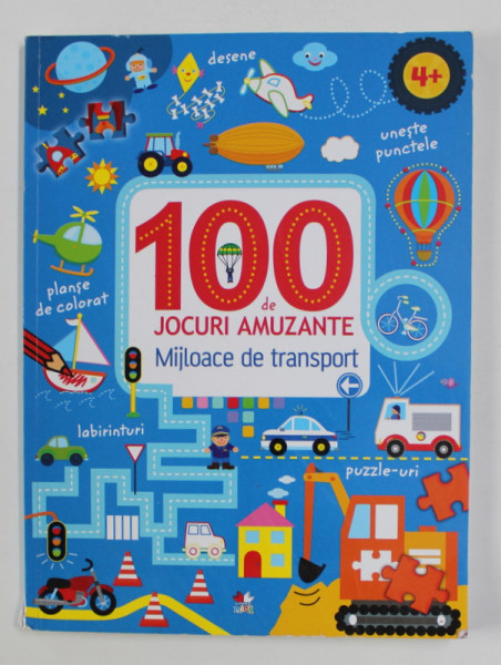 100 DE JOCURI AMUZANTE , MIJLOACE DE TRANSPORT, 2019