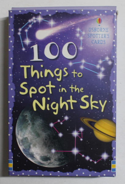 100 THINGS TO SPOT IN THE NIGHT SKY  , CONTIEN 100 CARTOLINE , 2007