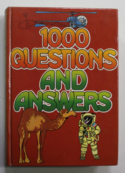 1000 QUESTIONS AND ANSWERS,  EDITED by ELIZABETH HARDY , 1974