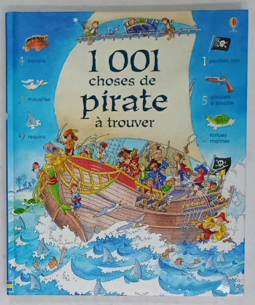 1001 CHOSES DE PIRATE A TROUVER par ROB LLOYD JONES , illustrations TERI GOWER , 2007