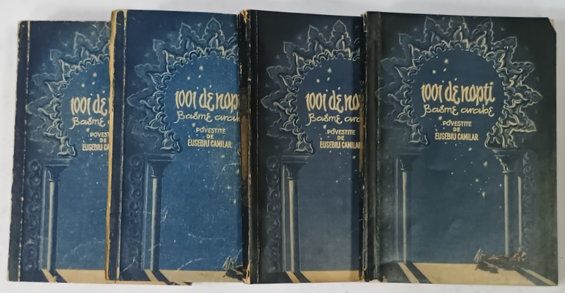 1001 DE NOPTI , BASME ARABE , povestite de EUSEBIU CAMILAR , 1959 -1962, MINIMA  UZURA