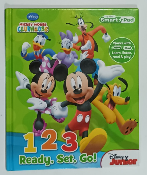 123 READY , SET , GO ! MICKEY MOUSE CLUBHOUSE by SUSAN RICH BROOKS , illustrated by LOTER , INC. , 2012