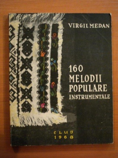 160 MELODII POPULARE INSTRUMENTALE de VIRGIL MEDAN  1968