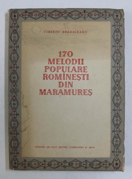 170 MELODII POPULARE ROMINESTI DIN MARAMURES