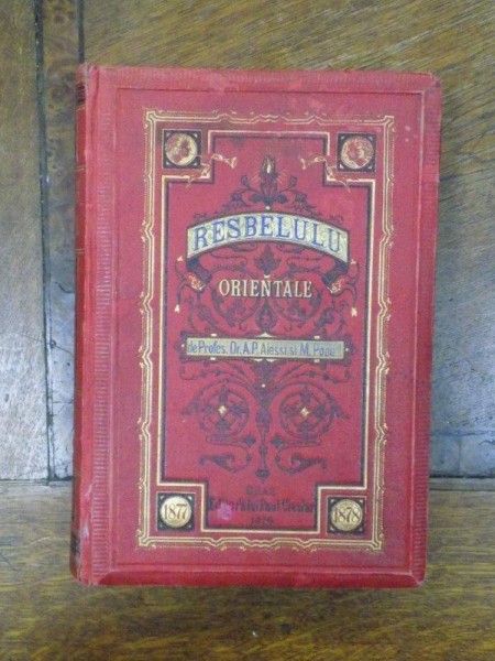 1878 Rezbelu Oriental Ilustrat, M. Pop, A. P. Alessi, Graz 1878