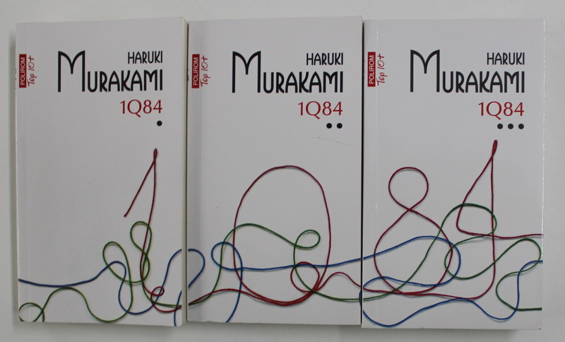 1Q84 de HARUKI MURAKAMI , VOLUMELE I- III , 2020