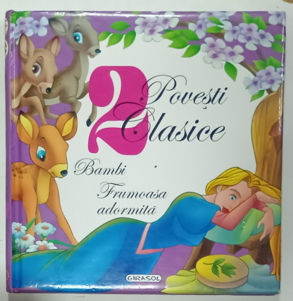 2 POVESTI CLASICE : BAMBI si FRUMOASA  ADORMITA , 2008