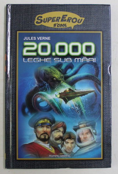 20 . 000 LEGHE SUB MARI , roman grafic de JULES VERNE , 2017