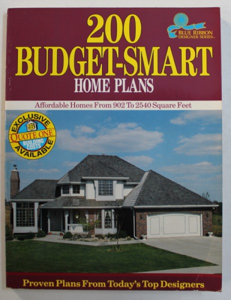 200 BUDGET - SMART HOME PLANS , 1992