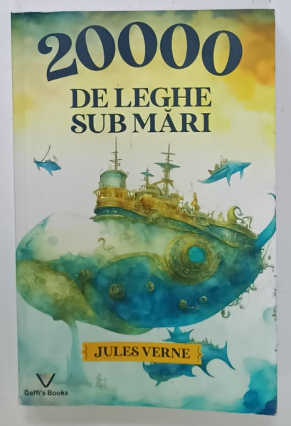 20000 DE LEGHE SUB MARI de JULES VERNE ,  ANII  '2000
