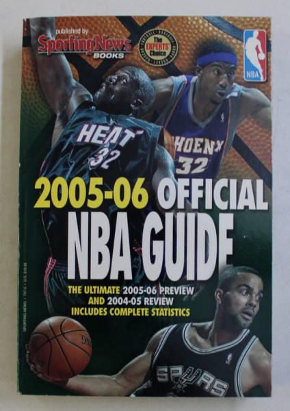 2005 - 2006 OFFICIAL NBA GUIDE , editors CORRIE ANDERSON and ROB REHEUSER , 2006