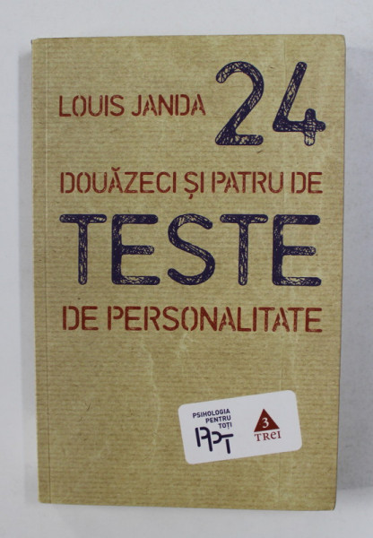 24  DE TESTE DE PERSONALITATE de LOUIS JANDA , 2012