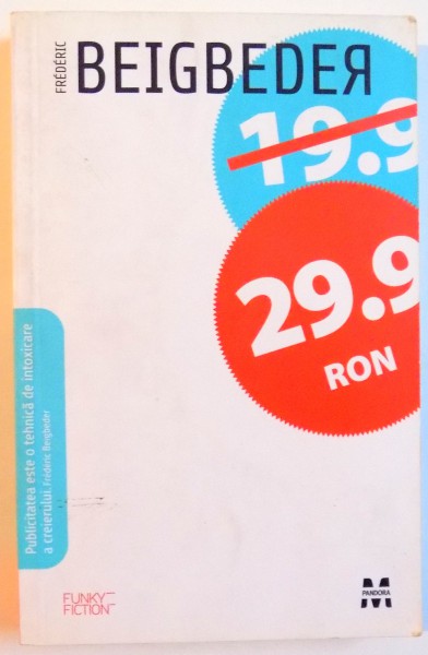 29.9 RON de FREDERIC BEIGBEDER , 2008