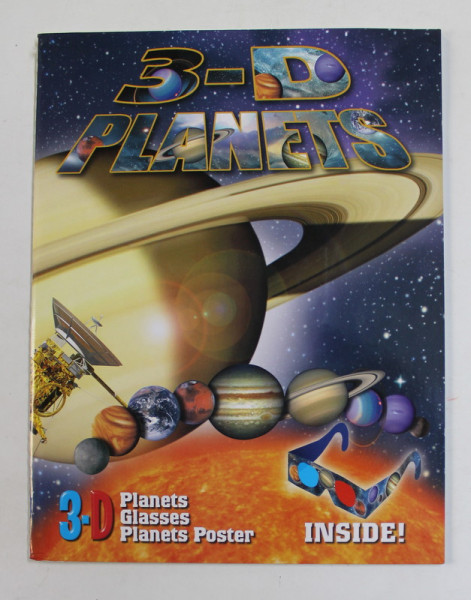 3 - D PLANETS - 3-D GLASSES INSIDE , 2013