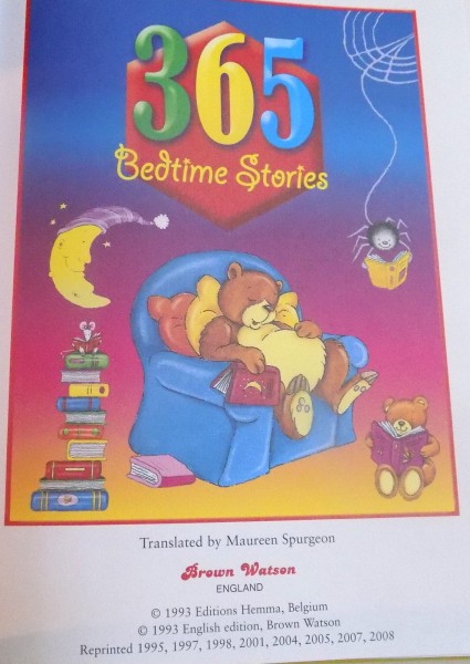 365 BEDTIME STORIES , 1993