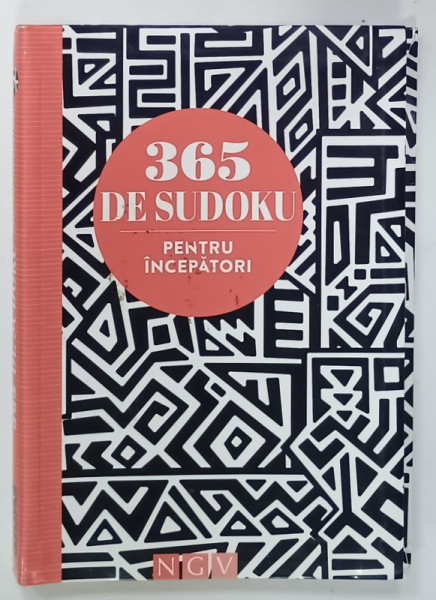 365 DE SUDOKU , PENTRU INCEPATORI , ANII  '2000 , PREZINTA URME DE UZURA