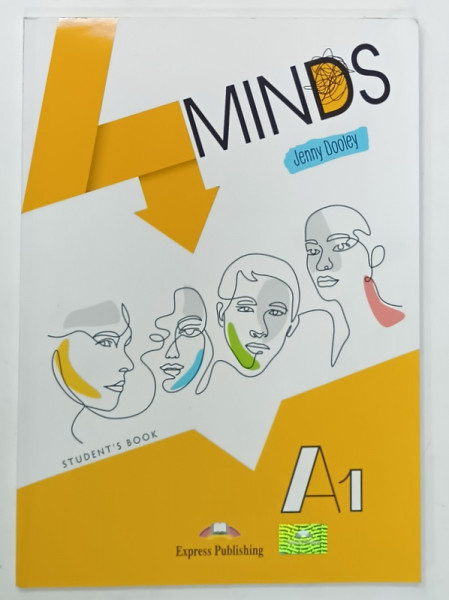 4 MINDS by JENNY DOOLEY , A1 , STUDENT'S BOOK , 2023