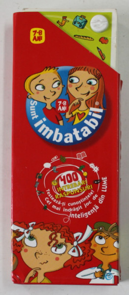 400  DE INTREBARI SI RASPUNSURI , COLECTIA '' SUNT IMBATABIL '' , 7-8  ANI , 2012