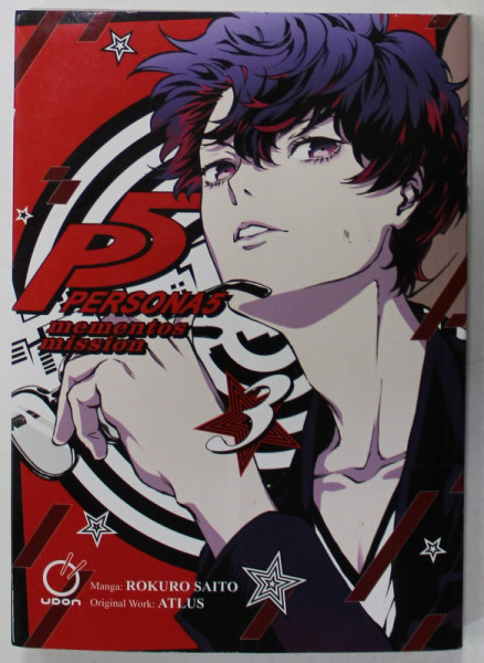5 PERSONAS , MEMENTOS MISSION , No.3 , manga ROKURO SAITO , original work  ATLUS , 2022, BENZI DESENATE
