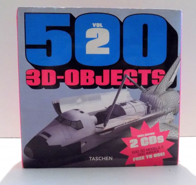 500 3D OBJECTS IMAGES VOL II