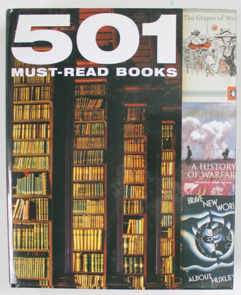 501 MUST - READ BOOKS by POLLY MANGUEL , 2008